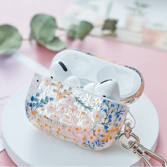 ♠️ Kate Spade New York Air Pods Pro Floral Case - Picture 3 of 8